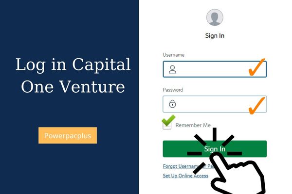 log into capital one venture