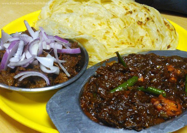 Parotta and beef fry