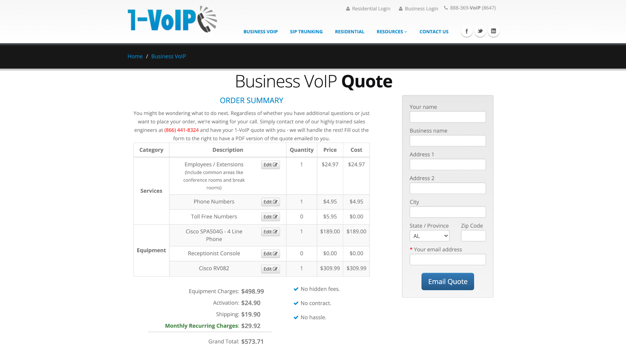 1-voip-pricing