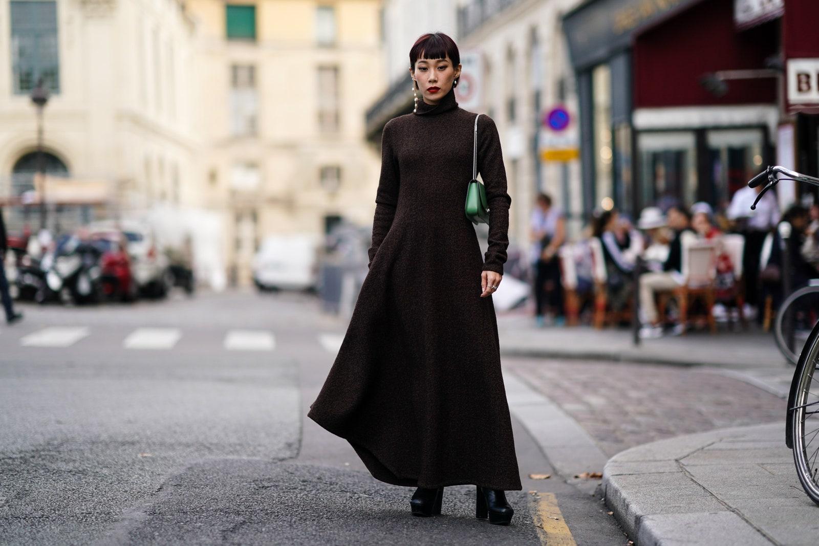 How to Wear the Turtleneck Dress Trend Without Buying a Whole New Wardrobe  | Glamour