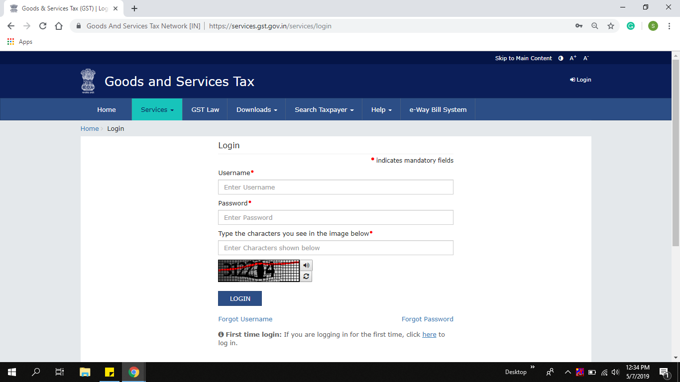 GST Online Payment How to Pay GST Online LegalDocs