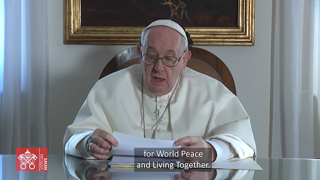 Thông điệp Video của Đức Thánh Cha nhân Ngày Quốc tế Tình Huynh đệ Nhân loại lần thứ hai (4 tháng Hai), 04.02.2022