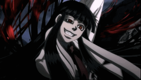 Hellsing Anime GIF - Hellsing Anime Schrodinger - Discover & Share GIFs