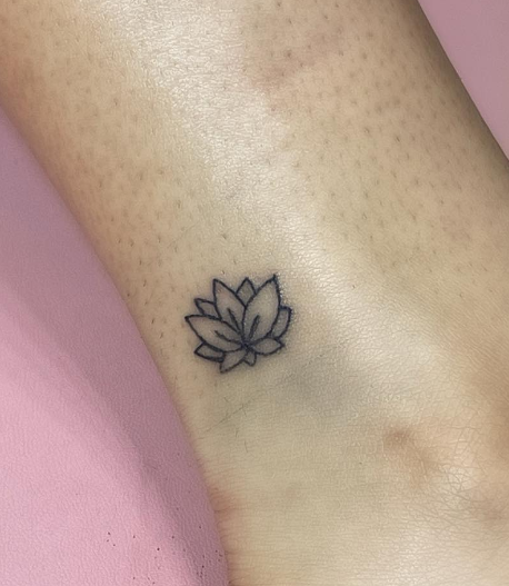 Little Incredible Lotus Flower Tattoo Designs