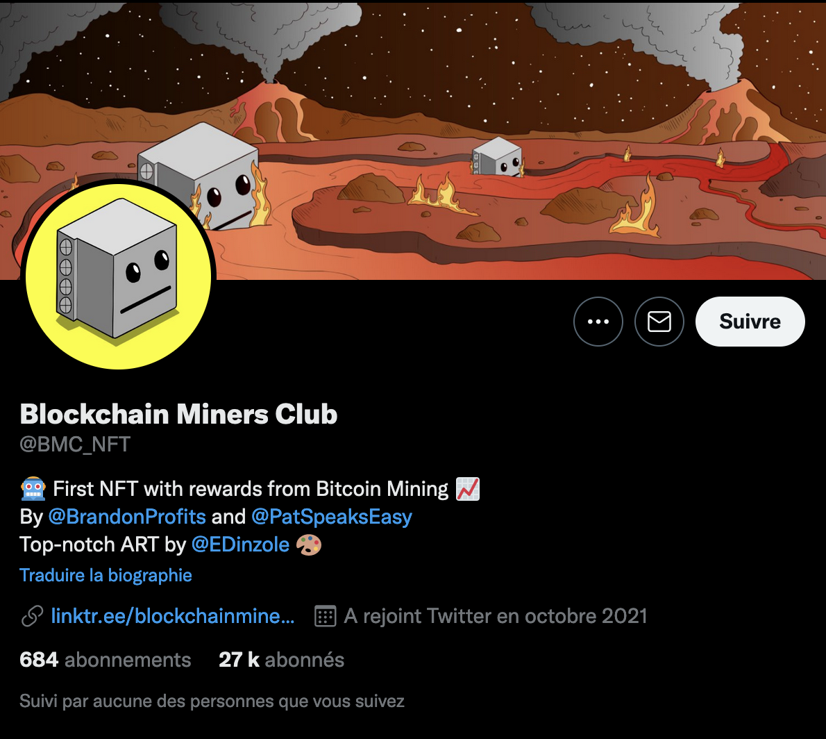 Blockchain Miners Club Twitter
