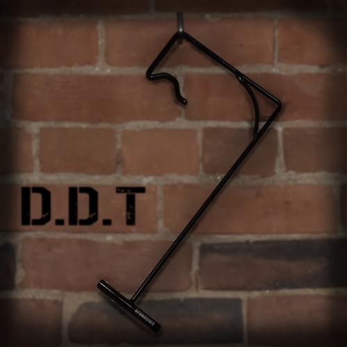 Image from https://www.sparrowslockpicks.com/product_p/ddt.htm
Shows the double door tool (DDT) which is a metal L shaped tool that bypasses doors and used by White Oak Security’s expert pentesters. 