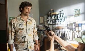 Hard to beat: Wagner Moura as Pablo Escobar in the Netflix’s Narcos.