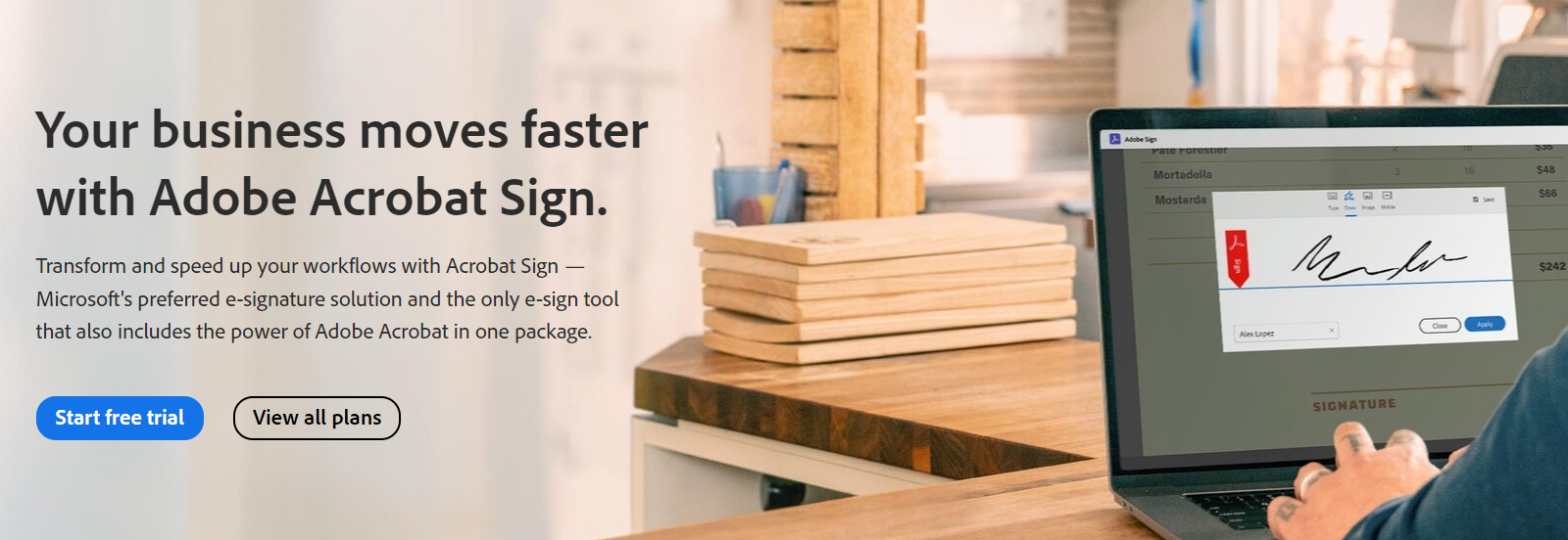 Adobe sign is an excellent marketing tool for businesses.