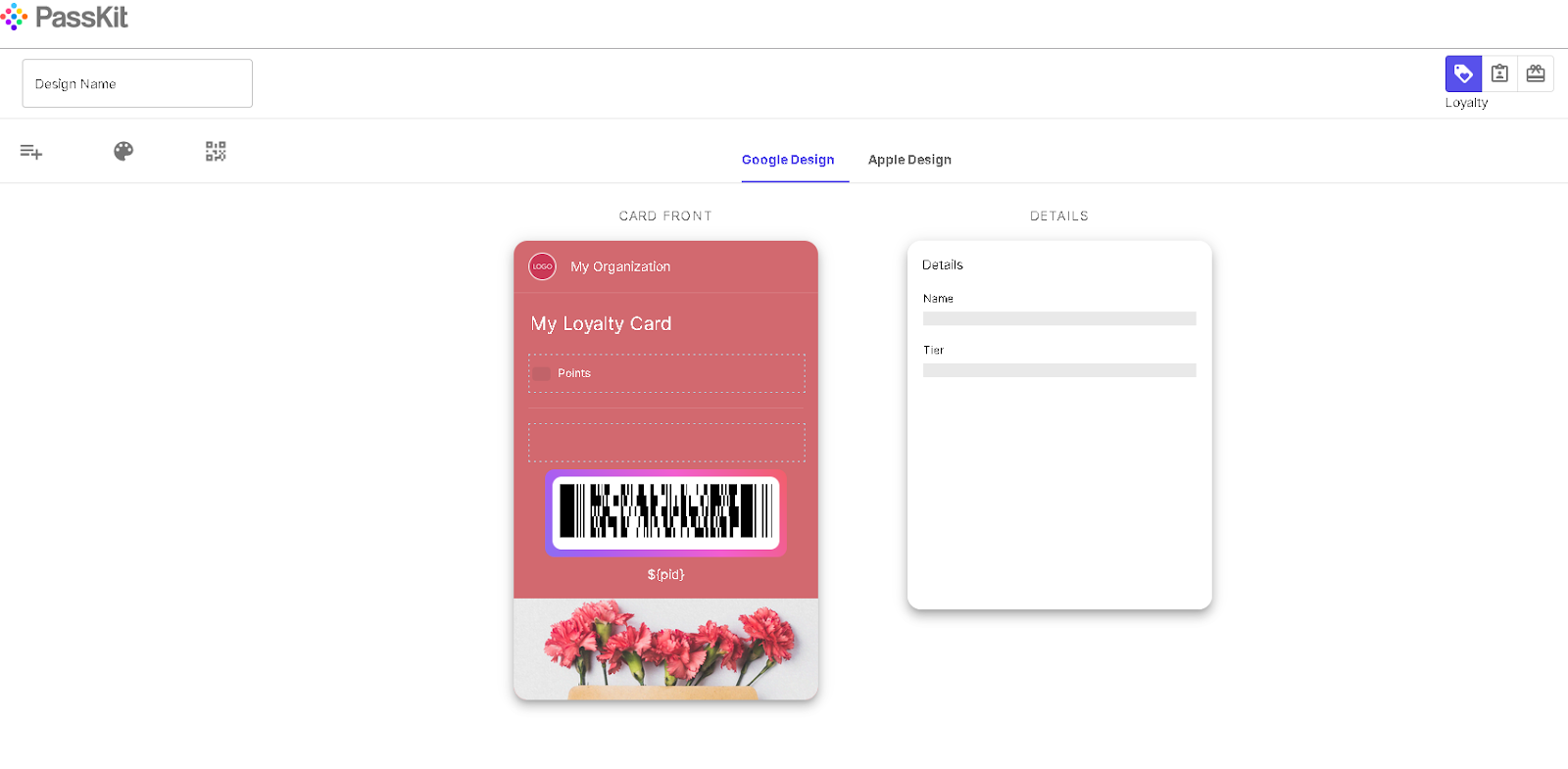 PassKit Pass Designer