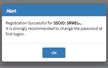  SSO ID is generated with the alert message