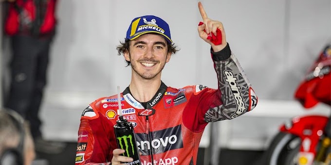 Francesco Bagnaia Nyaris Gagal Naik Podium di MotoGP Qatar Lalu