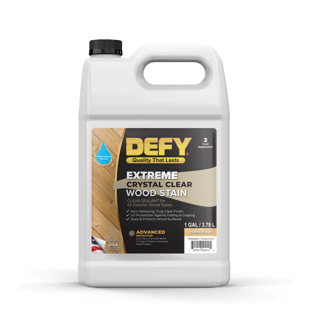 Defy deck sealer