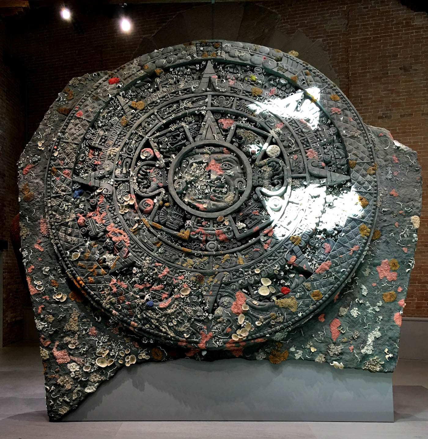 Damien Hirst Calendar Stone treasures shipwreck