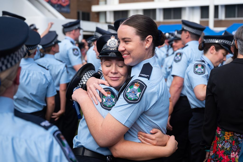 First-year constables were sworn into the QPS in a ceremony that saw the largest gathering of recruits in ten years 