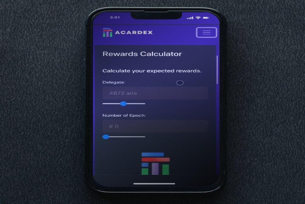 Acardex Begins ACX Token Pre Sale To Early Buyers, As Staking Platform Goes live on Cardano! 1