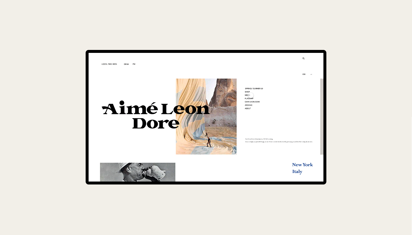 Art Direction for Aimé Leon Dore  Aime leon dore, Art direction, Branding  process