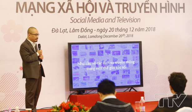 nhà báo Lâm Quang Tùng – Giám đốc VTVLife