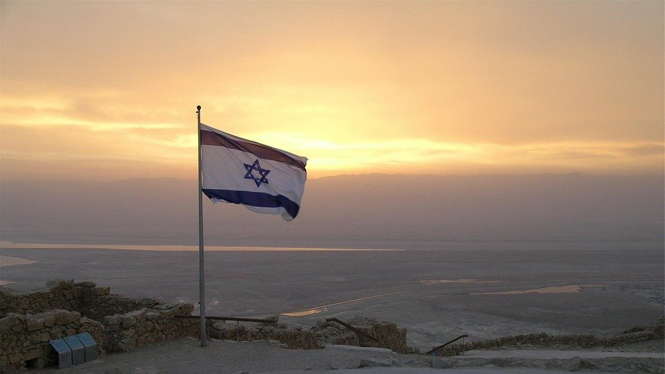 Flag, Israeli, Israel, Symbol, National, Middle East
