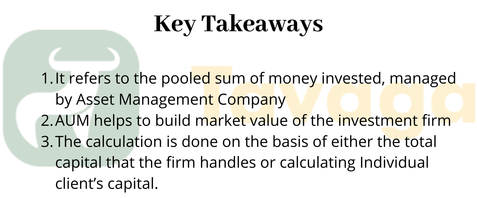 Assets Under Management AUM Meaning Tavagapedia