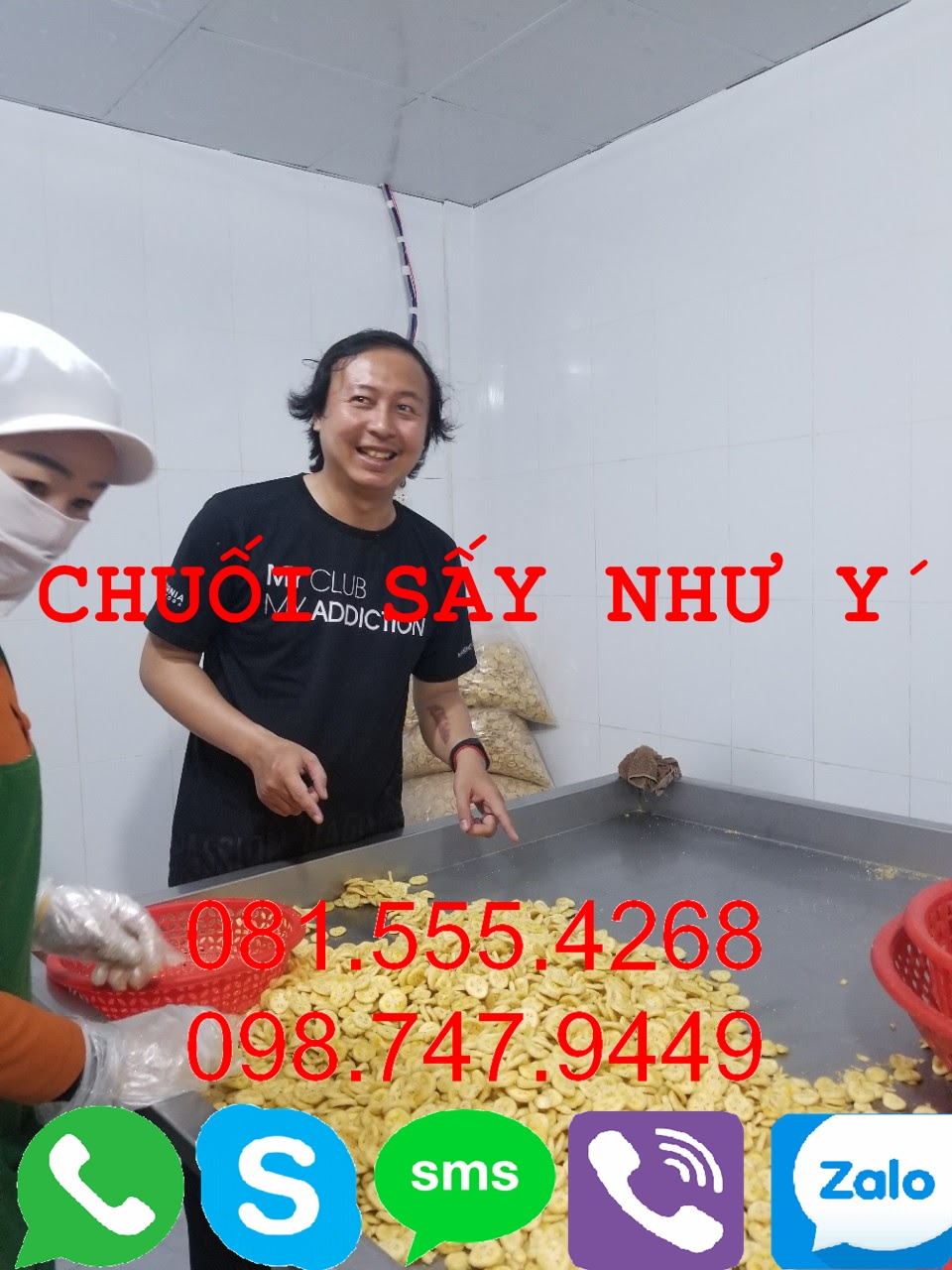 Cung cấp Sỉ chuối sấy, chuối ép cả nước Xuất Khẩu 0815554268 - 1