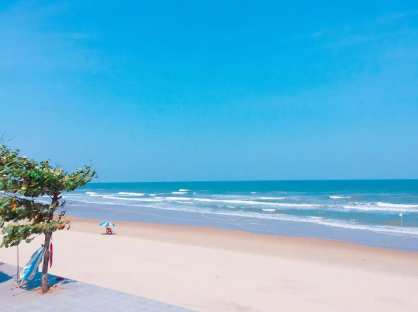 Vẻ đẹp hoang sơ của bãi biển Chí Linh