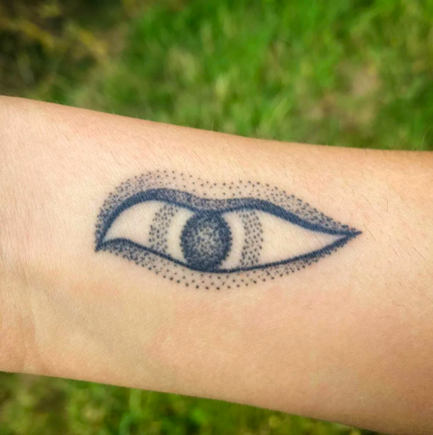 Attractive Eye Tattoo