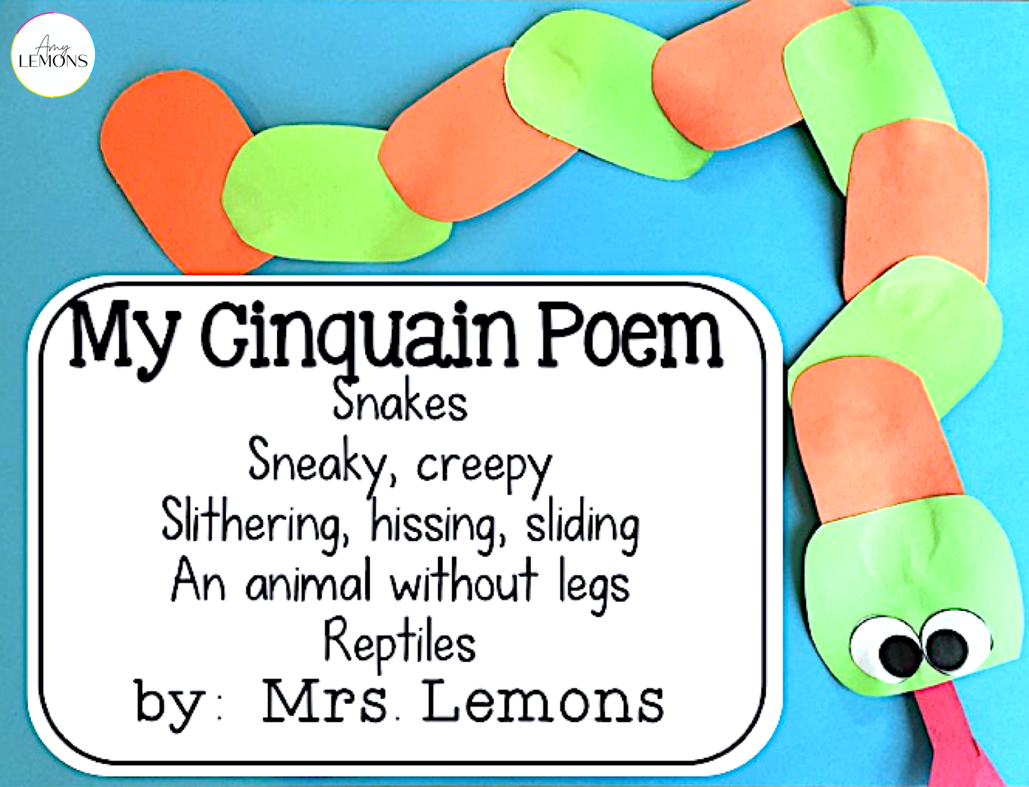 cinquan poem ideas for kids