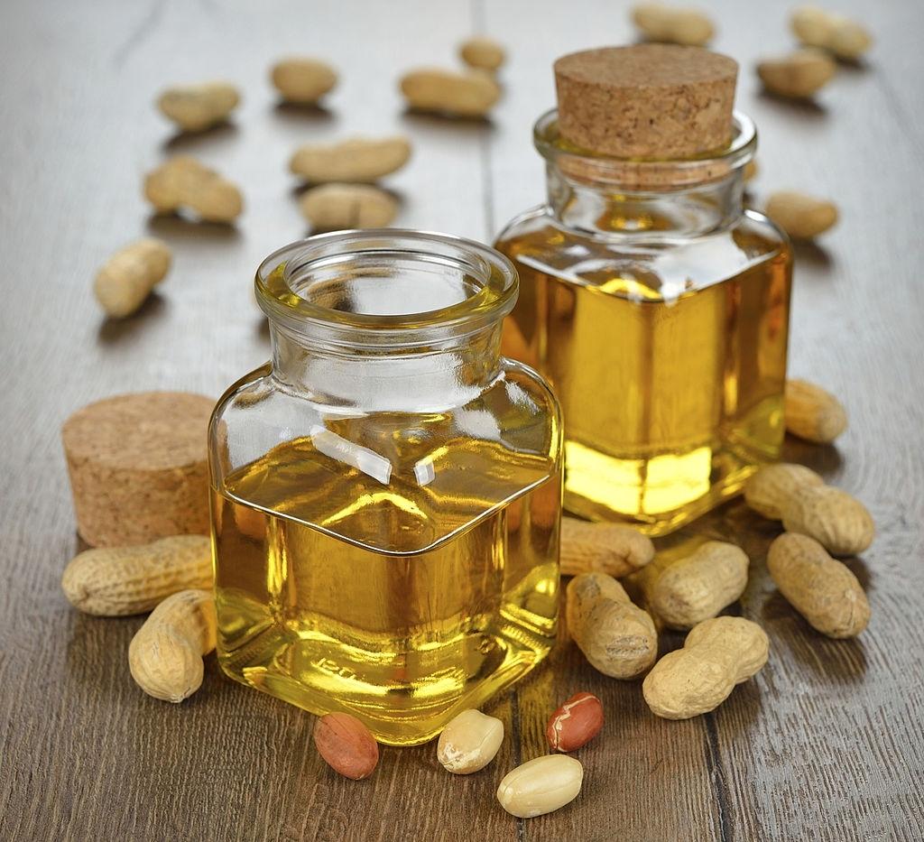 Pure Groundnut oil.