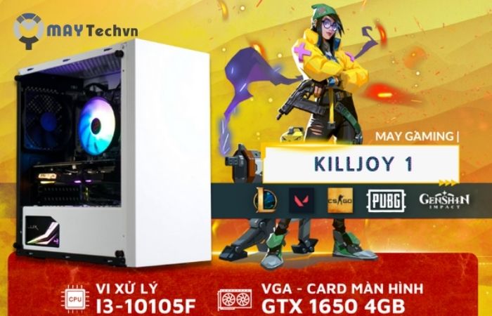 PC Gaming KILLJOY 1 - Maytechvn - 187 đường số 1, phường Bình Hưng Hoà B, quận Bình Tân, TP.HCM