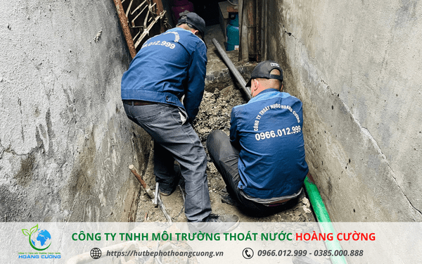 dịch vụ thông tắc cống ở huyện Ba Vì - Hà Nội