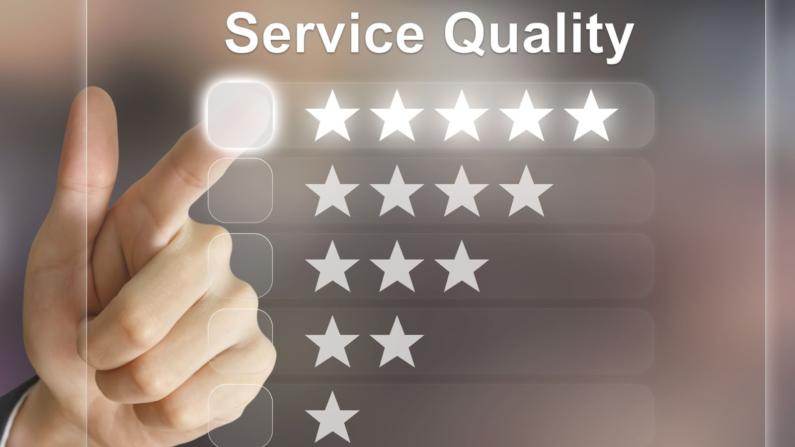 Service quality feedback