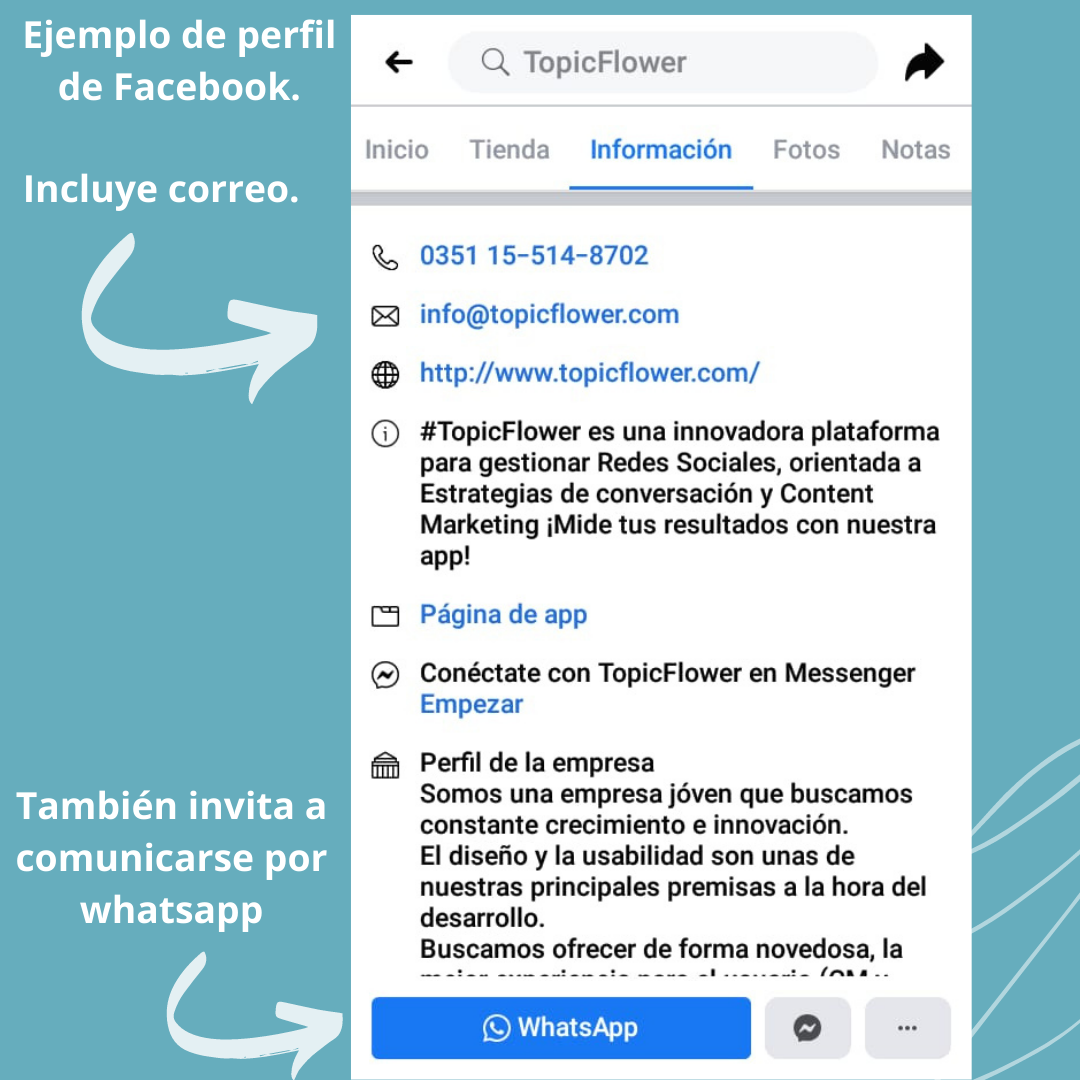 Combinar una estrategia de Redes Sociales con E-mail marketing - Facebook