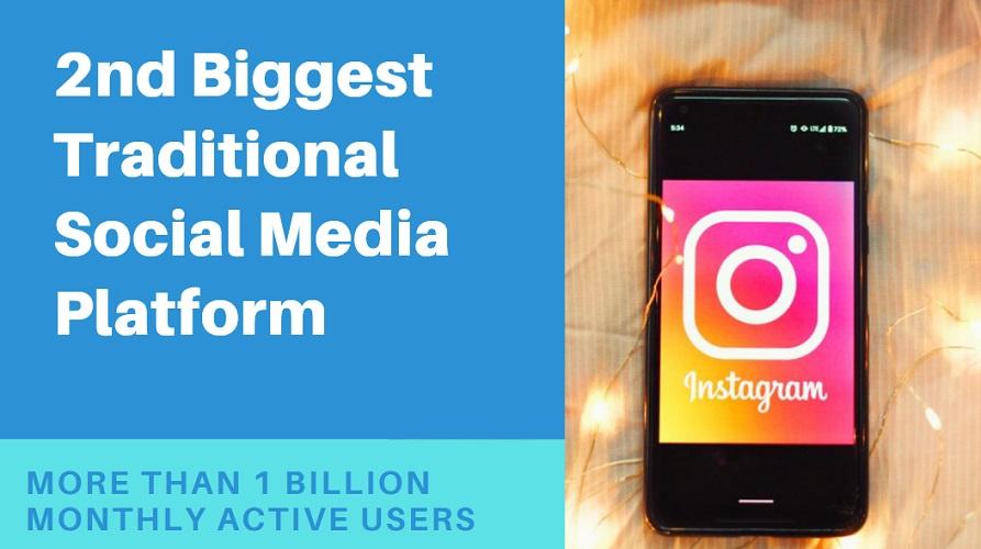 2nd Biggest Traditional Social Media Platform | Instagram Facts | One Search Pro Digital Marketing