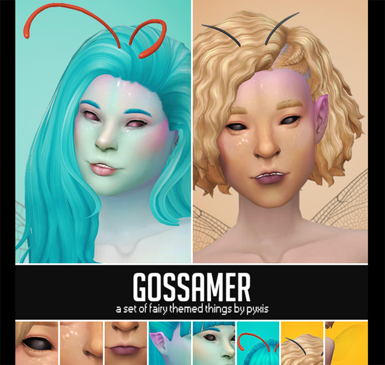Gossamer Fairy Stuff Sims 4 CC
