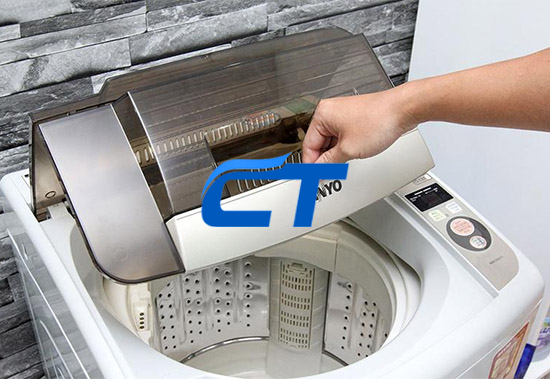 vệ sinh máy giặt đứng