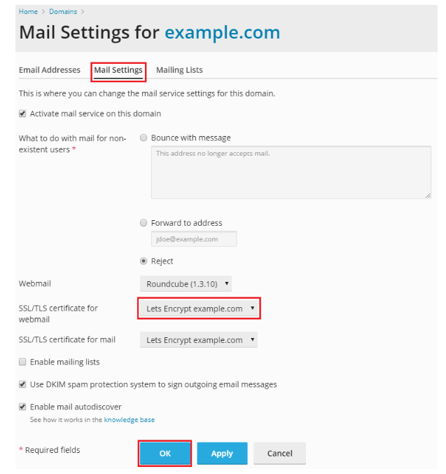 Verify Secure Webmail Link