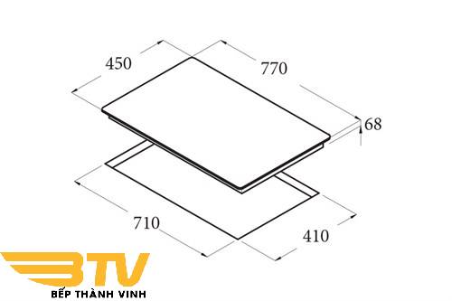 Bếp từ Cata IB 073 DC