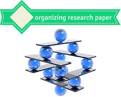 Research paper organization
