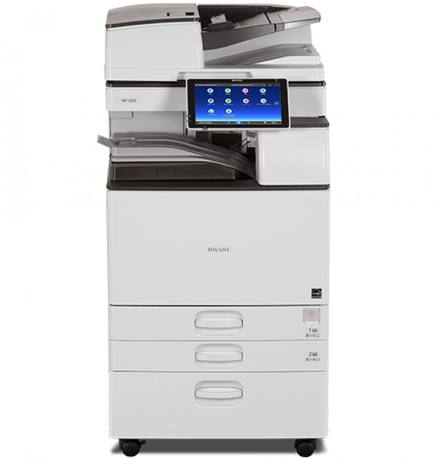 Máy photocopy RICOH được cấu tạo từ 5 bộ phận chính