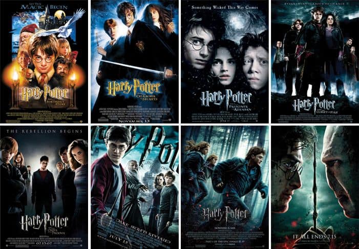 Harry Potter Series on Netflix