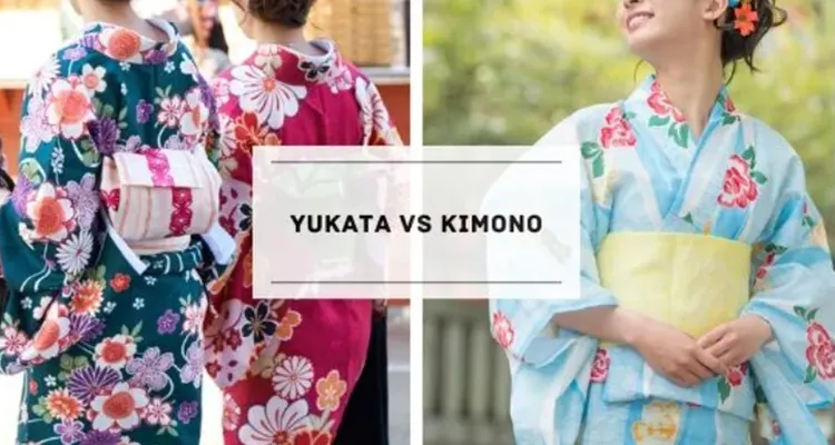 Kimono và Yukata khác nhau thế nào?