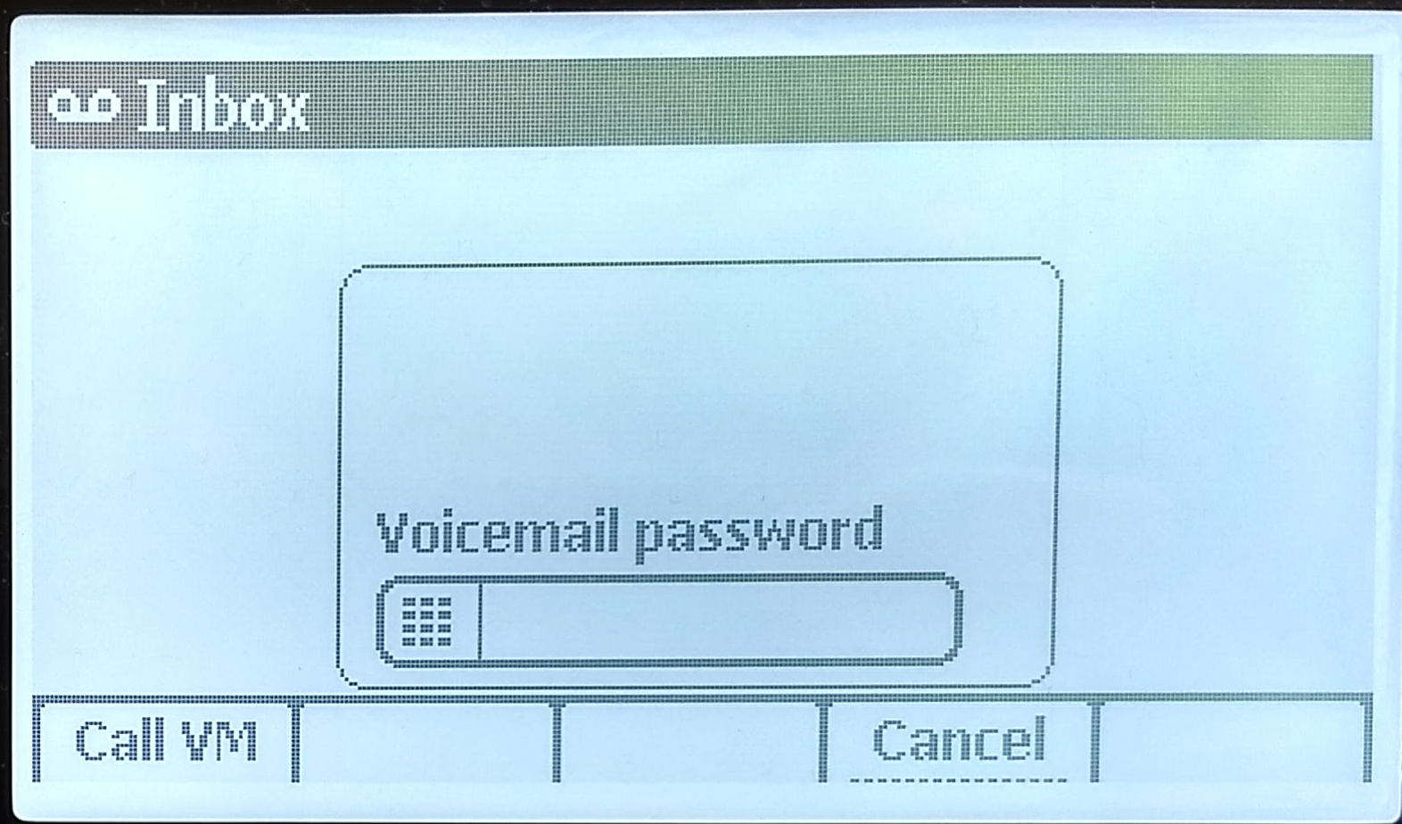 Mitel Phone Voicemail Password