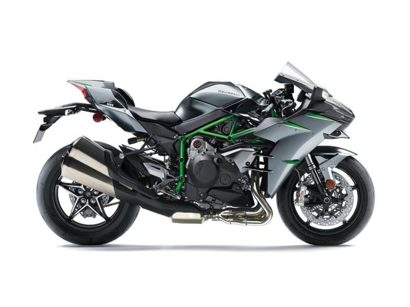 The Ninja H2 Carbon is Kawasaki's ultra fast Super Bike in their 2023 lineup. 