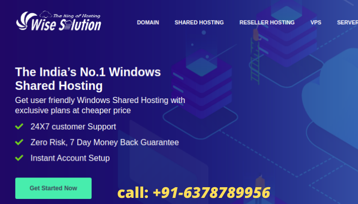 Begin Your Hosting Experience with Wise Solution's Cheap Windows Shared Hosting