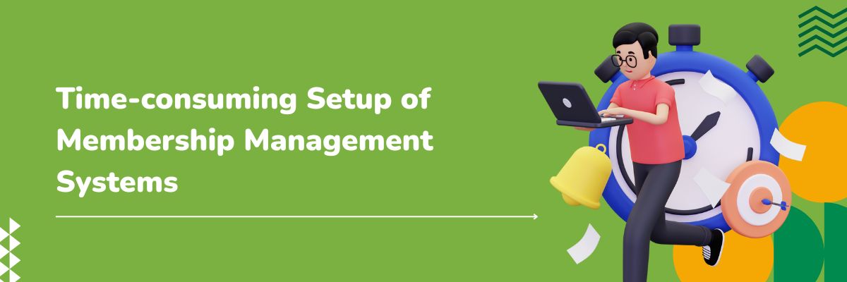 Time-consuming Setup of Membership Management Systems