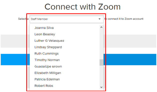 Connect With Zoom