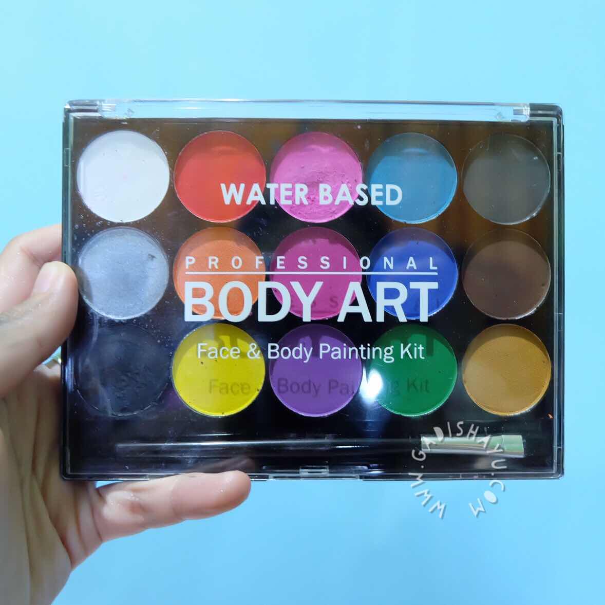 water based body art face painting