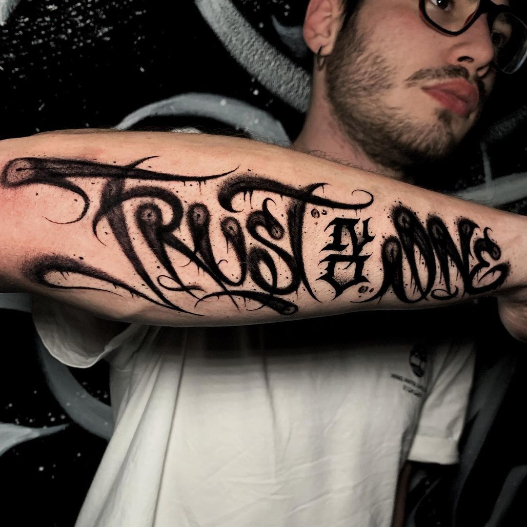 Graffiti tattoo