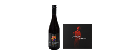 西班牙官方巴塞隆拿足球隊
傳統西班牙水果酒Sangria
100% Tempranillo
鮮紅酒色 強烈的視覺衝擊 散發獨特 浪漫 熱情
酒精度：8%
 + 衛蘭(Janice M. Vidal) 最新專輯 "In His Name"
訂購數量 : 