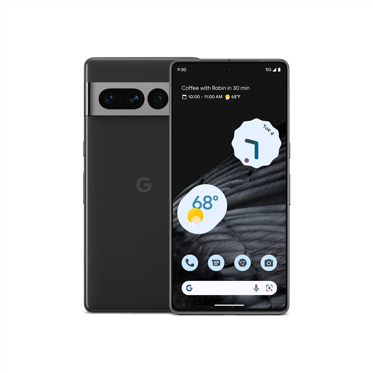 This image shows the Google Pixel 7 Pro.